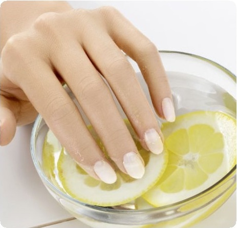 лимонные ванночки для ногтей
